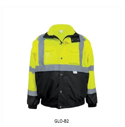 GLO-B2 – FrogWear® HV – High-Visibility Eight-in-One Winter Bomber Jacket