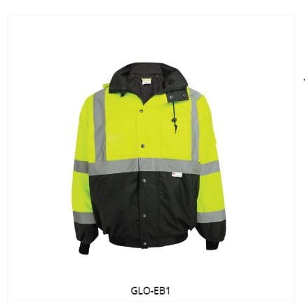 GLO-EB1 – FrogWear HV – High-Visibility Winter Bomber Jacket