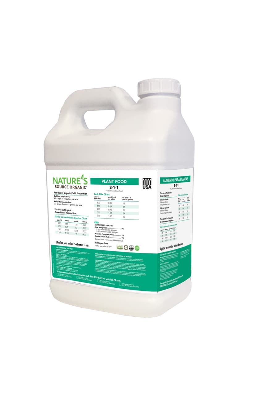 Nature’s Source Organic Plant Food 3-1-1