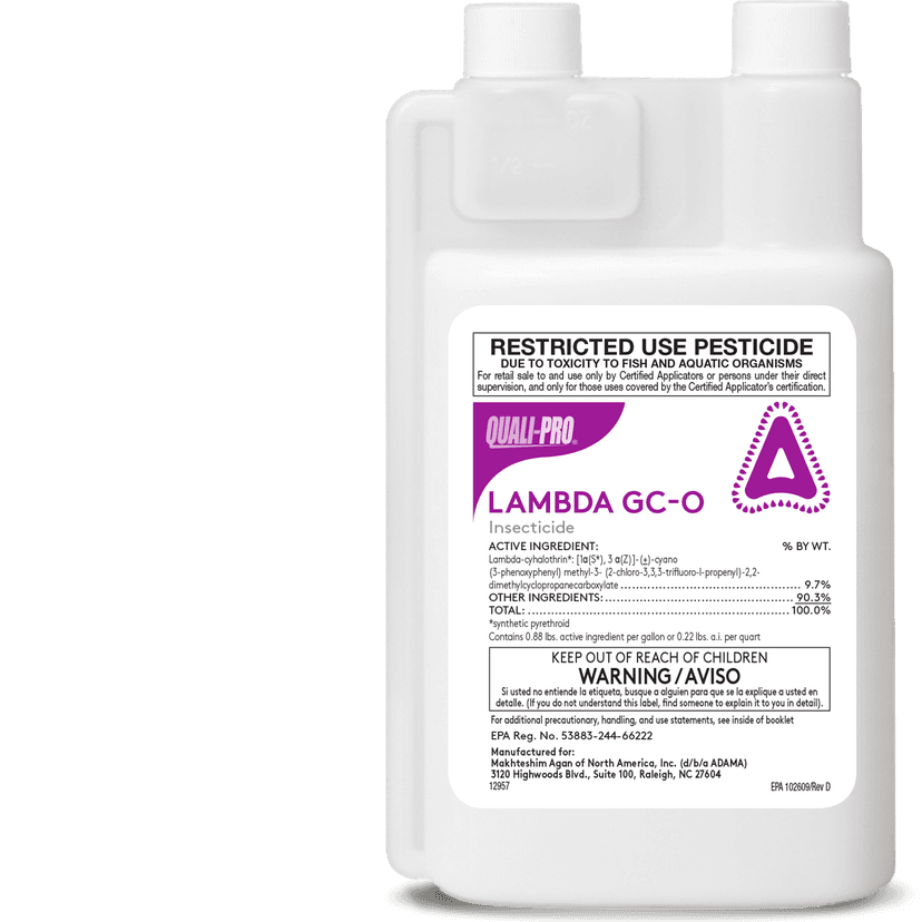 Lambda GC-O Broad Spectrum Turf and Ornamental Insecticide